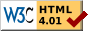 HTML 4.01 Strict